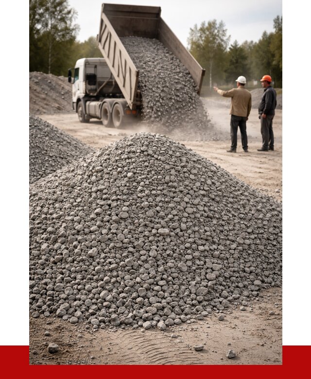 Гранитный щебень фракция 0-5 в Киселёвске от 2981 руб ПРОНЕРУДКис