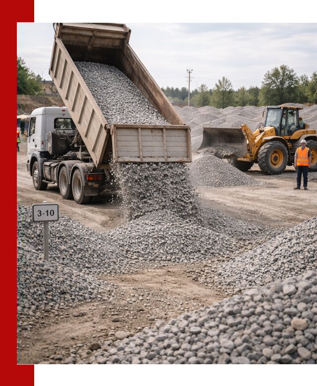 Гранитный щебень фракции 3–10: доставка и продажа в Киселёвске