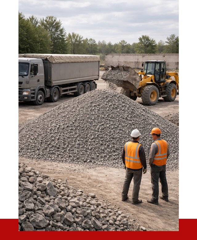 Гранитный щебень фракция 5-20 в Киселёвске от 4318 руб | ПРОНЕРУДКис
