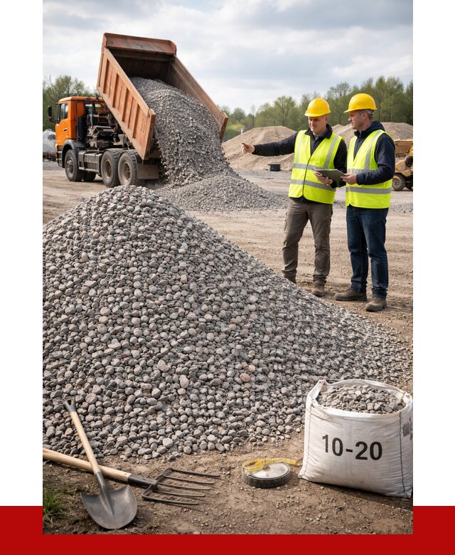 Гранитный щебень фракция 10-20 в Киселёвске от 4318 руб.|ПРОНЕРУДКис