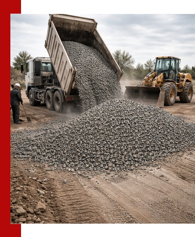 Гранитный щебень фракция 10-20 с доставкой в Киселёвске