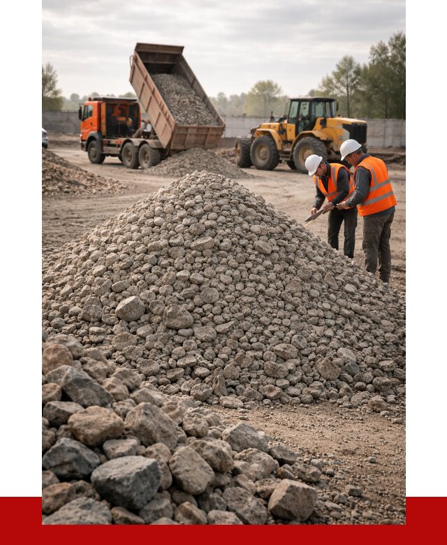 Гранитный щебень фракция 40-70 в Киселёвске от 2570 руб ПРОНЕРУДКис