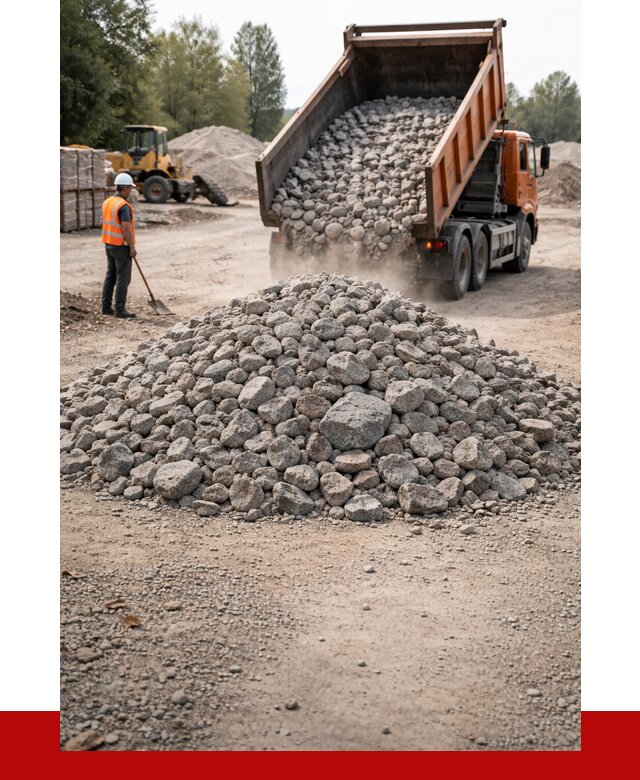 Гранитный щебень фракция 70-150 в Киселёвске от 1696 | ПРОНЕРУДКис