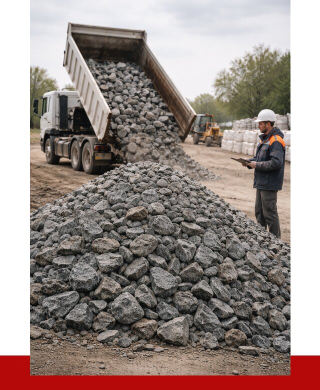 Гранитный щебень фракция 100-200 в Киселёвске от 4318 р. ПРОНЕРУДКис