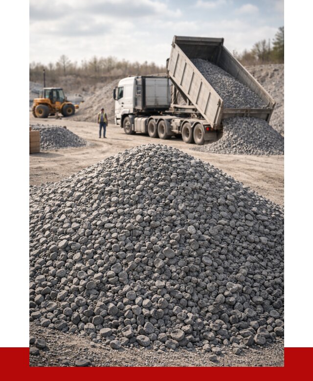Щебень габбро диабаз доставка в Киселёвске от 2262 руб.| ПРОНЕРУДКис