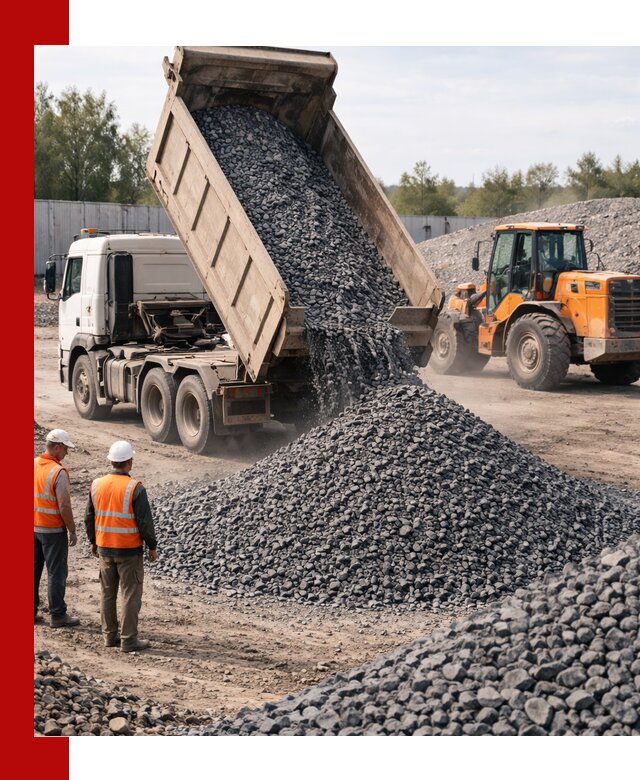 Доставка и продажа щебня габбро-диабаза в Киселёвске