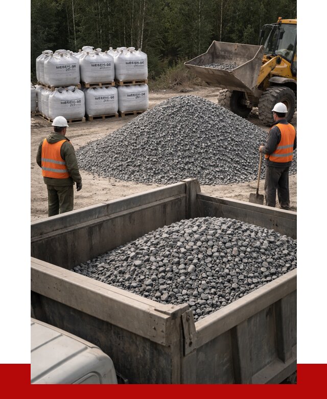 Щебень габбро диабаз 20-40 в Киселёвске от 3496 руб. | ПРОНЕРУДКис