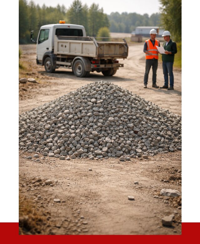 Гравийный щебень фракция 20-40 в Киселёвске от 1234 р. | ПРОНЕРУДКис