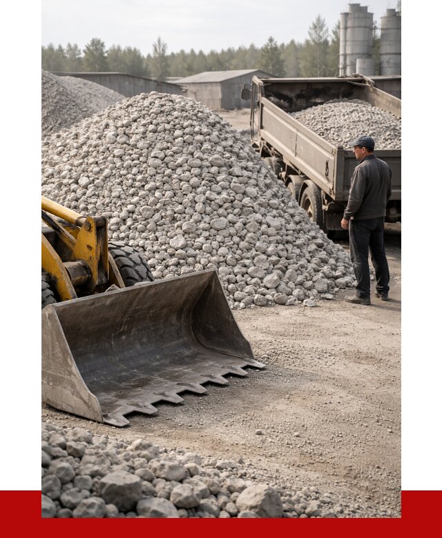 Известняковый щебень фракция 40-70 в Киселёвске от 4318 р. | ПРОНЕРУДКис