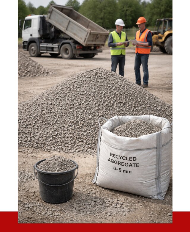 Вторичный щебень фракция 0-5 в Киселёвске от 1645 р. ПРОНЕРУДКис