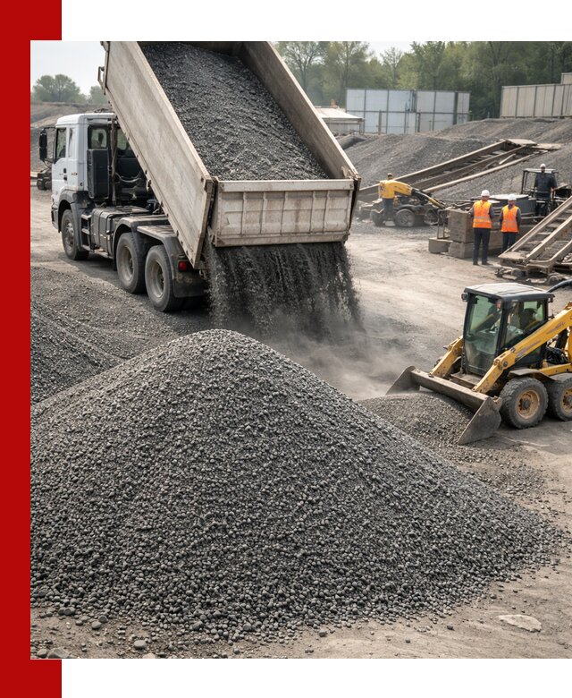 Вторичный щебень фракция 0–5 с доставкой в Киселёвске