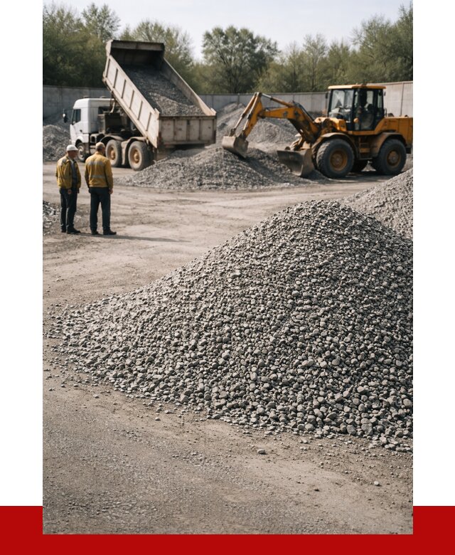 Вторичный щебень фр. 5-20 в Киселёвске от 1645 р. - ПРОНЕРУДКис
