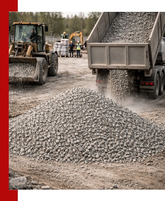 Вторичный щебень фракции 5-20 в Киселёвске — доставка и продажа крупнотоннажно