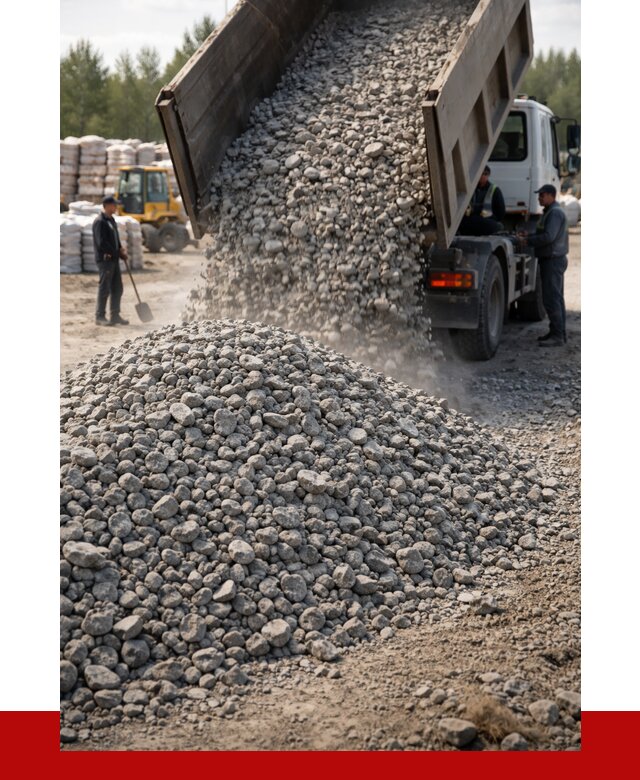 Бетонный щебень фракция 40-70 в Киселёвске от 1851 р. ПРОНЕРУДКис