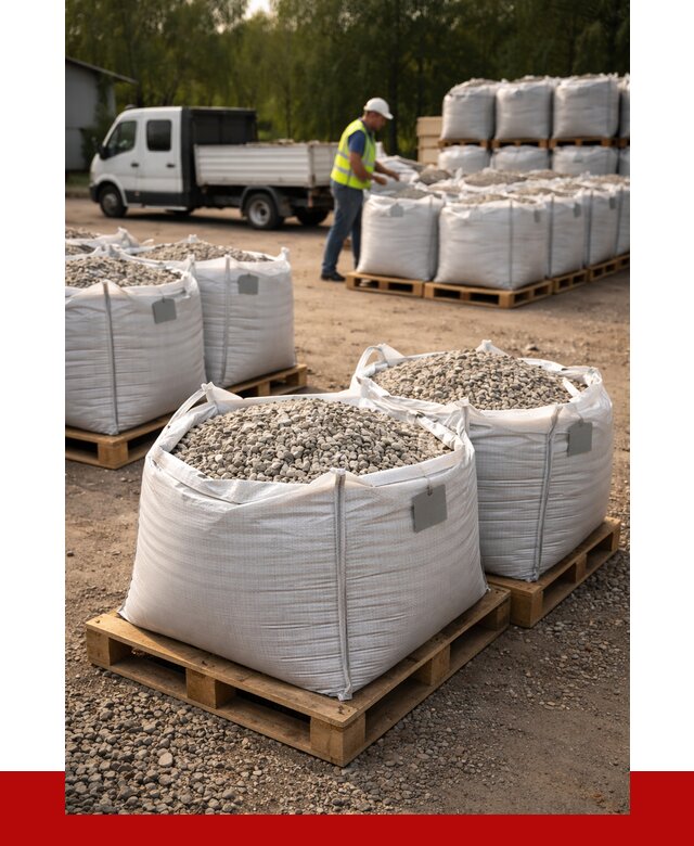 Щебень в мешках с доставкой в Киселёвске от 4318 р. | ПРОНЕРУДКис