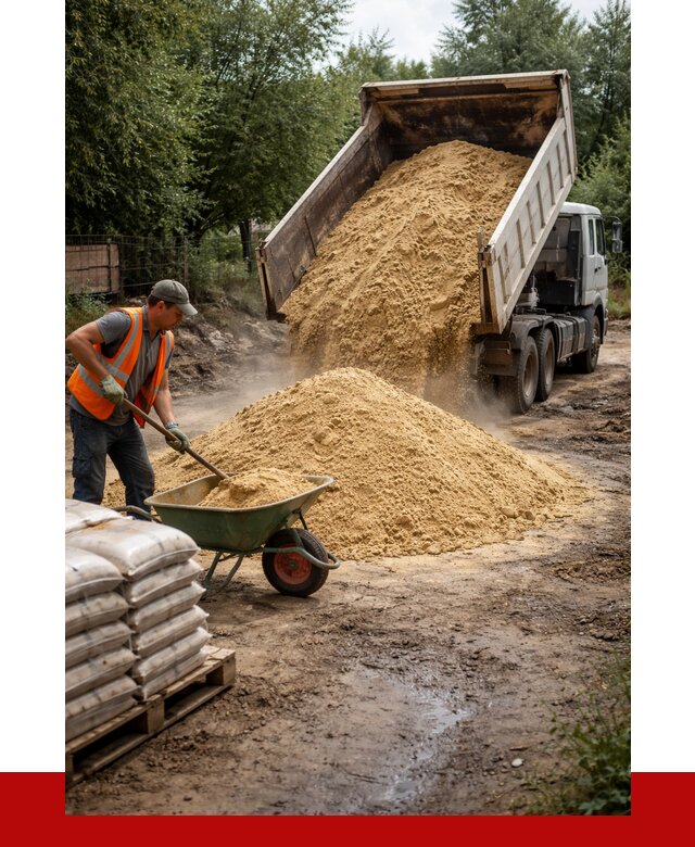Купить песок с доставкой в Киселёвске от 1851 р. | ПРОНЕРУДКис