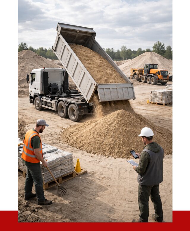 Карьерный песок с доставкой в Киселёвске от 3701 р. ПРОНЕРУДКис