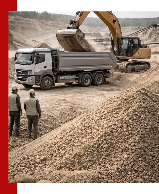 Карьерный крупнозернистый песок с доставкой в Киселёвске