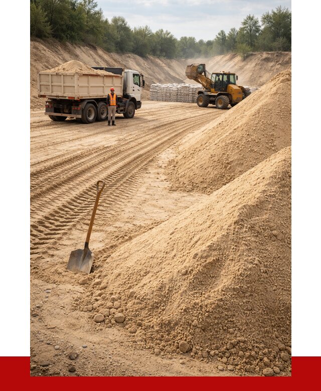 Карьерный песок мелкозернистый в Киселёвске от 9253 р. | ПРОНЕРУДКис