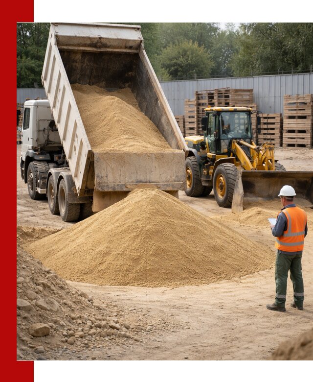 Доставка карьерного мелкозернистого песка в Киселёвске