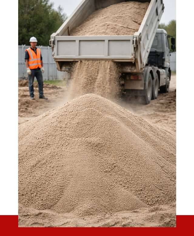 Купить сеяный песок с доставкой в Киселёвске от 2262 р ПРОНЕРУДКис