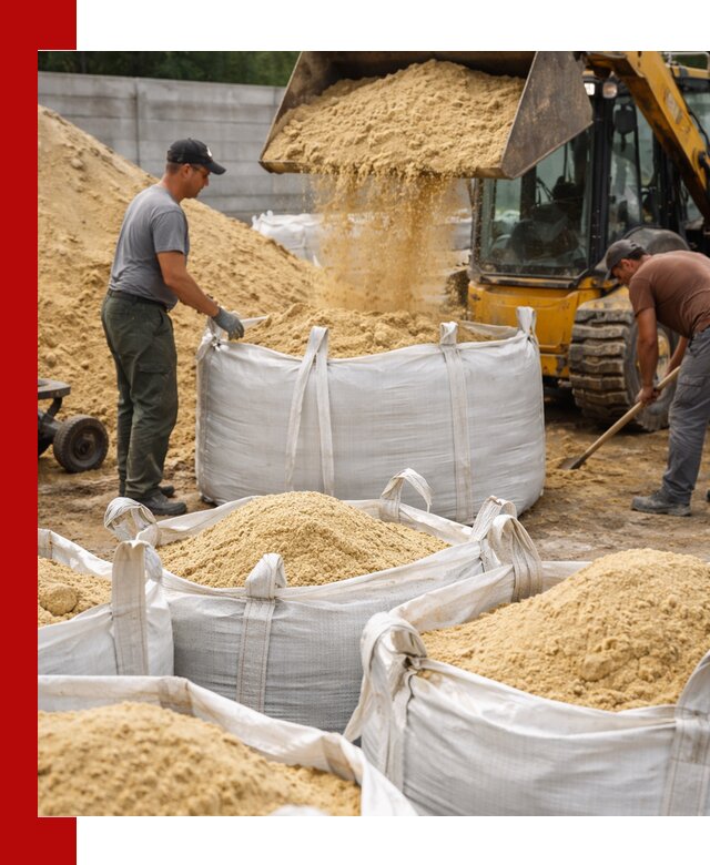 Поставка качественного песка для кладки в Киселёвске