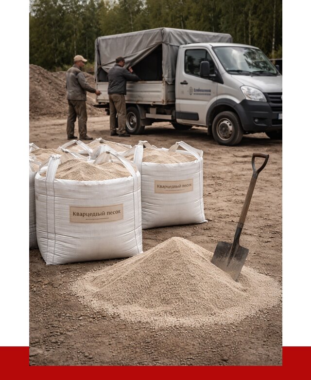 Кварцевый песок для пескоструя в Киселёвске от 4626 р. | ПРОНЕРУДКис