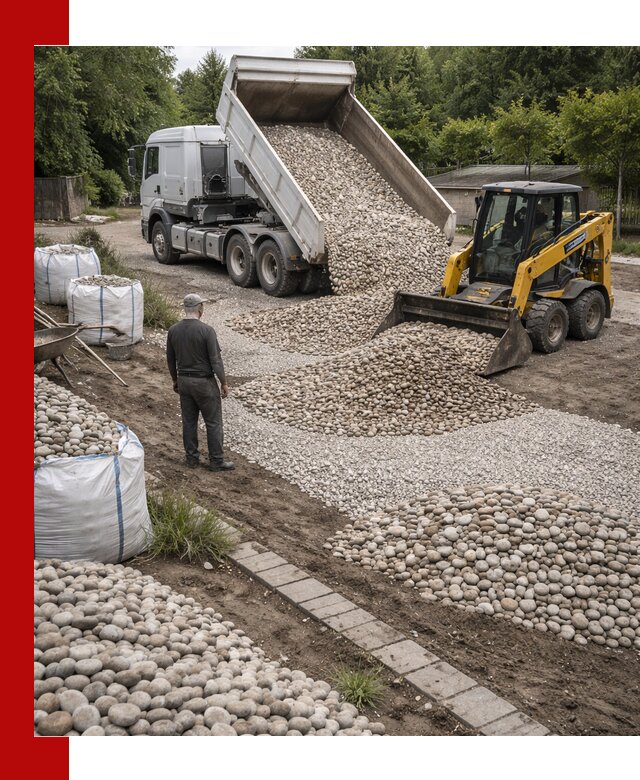 Доставка морской гальки оптом и в розницу в Киселёвске