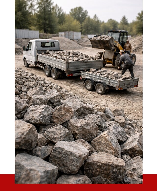 Купить бутовый камень гранитный в Киселёвске от 2879 р. | ПРОНЕРУДКис