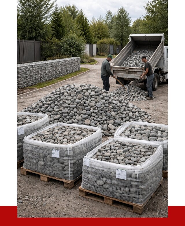 Камень для габионов в Киселёвске от 4318 р. за куб | ПРОНЕРУДКис