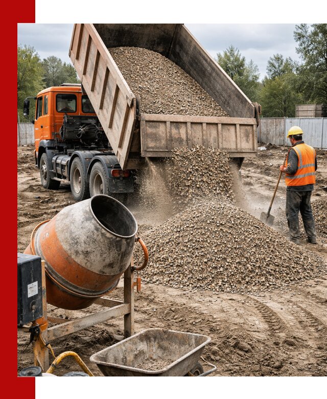Опгс для бетона с доставкой самосвалом в Киселёвске от производителя