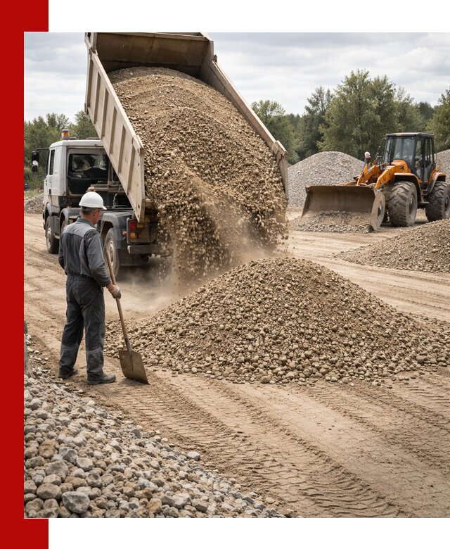 Доставка щпс С3 в Киселёвске самосвалами и бортовыми грузовиками