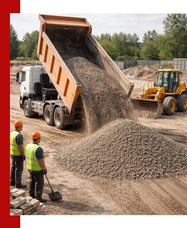 Доставка щебёночно-песчаной смеси ЩПС С7 в Киселёвске
