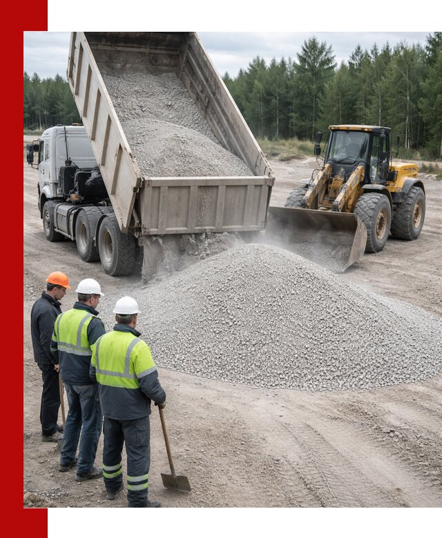 Известняковый отсев 0-5 доставка в Киселёвске быстро и выгодно