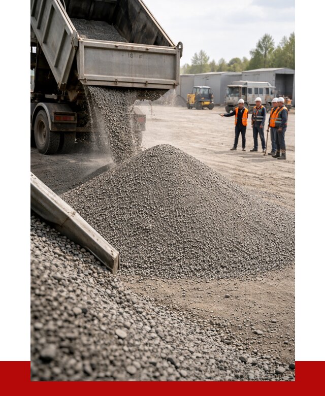 Гравийный отсев 0-5 в Киселёвске от 1234 р. с доставкой | ПРОНЕРУДКис