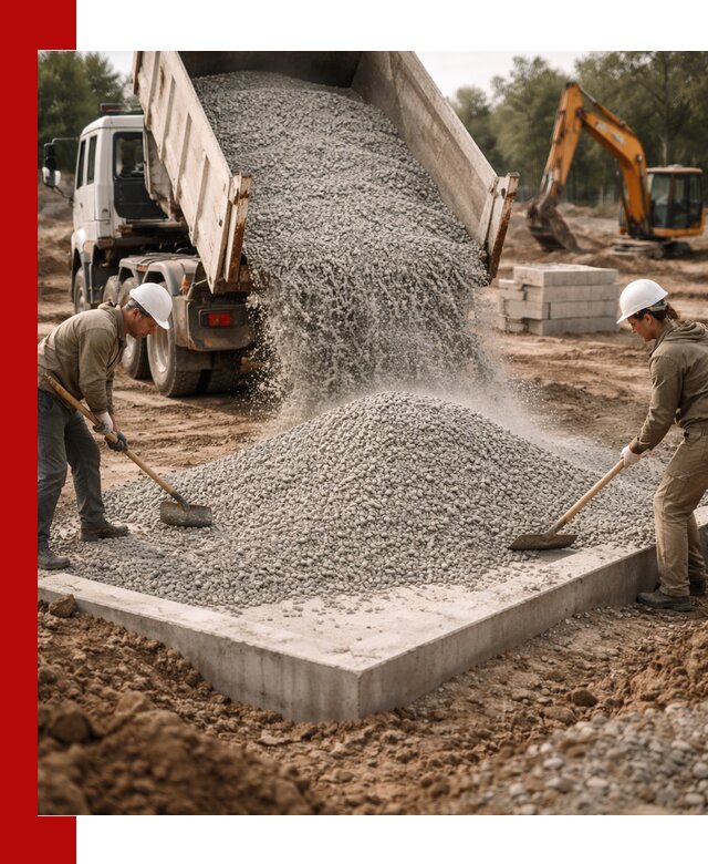 Доставка и продажа отсева для бетона в Киселёвске