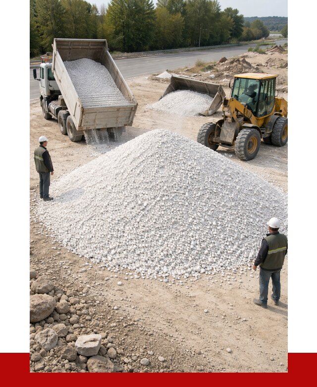 Белая мраморная крошка в Киселёвске от 4318 р. с доставкой | ПРОНЕРУДКис