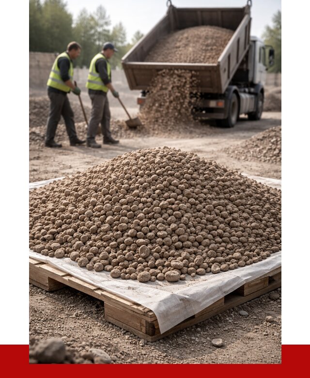 Керамзит фракция 5-10 в Киселёвске от 4318 р. с доставкой | ПРОНЕРУДКис