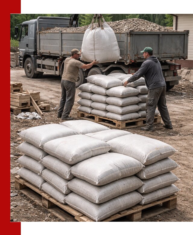 Керамзит в мешках с доставкой в Киселёвске от компании-поставщика