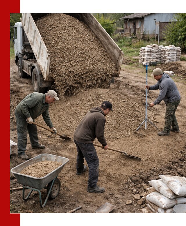Керамзитовый песок с доставкой в Киселёвске оптом и в розницу