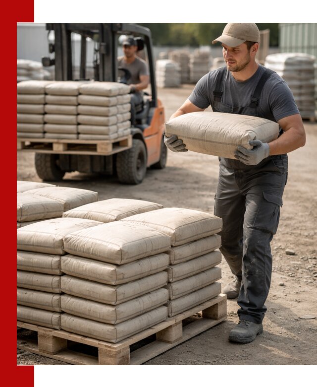 Доставка цемента в мешках оптом и в розницу в Киселёвске