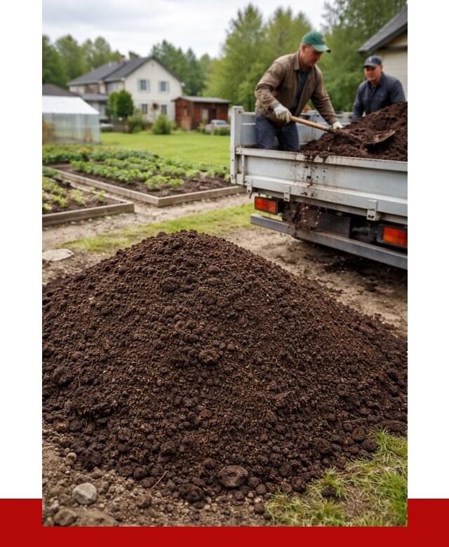 Плодородный грунт в Киселёвске с доставкой от 4318 р. | ПРОНЕРУДКис