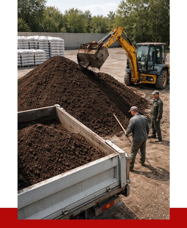 Растительный грунт с доставкой в Киселёвске от 3290 р. | ПРОНЕРУДКис