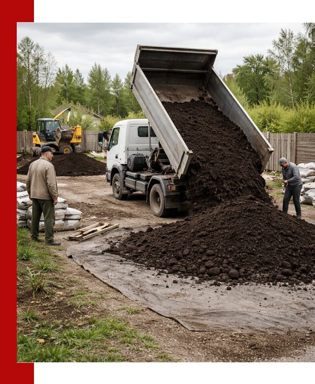 Доставка качественного почвогрунта в Киселёвске оптом и в розницу