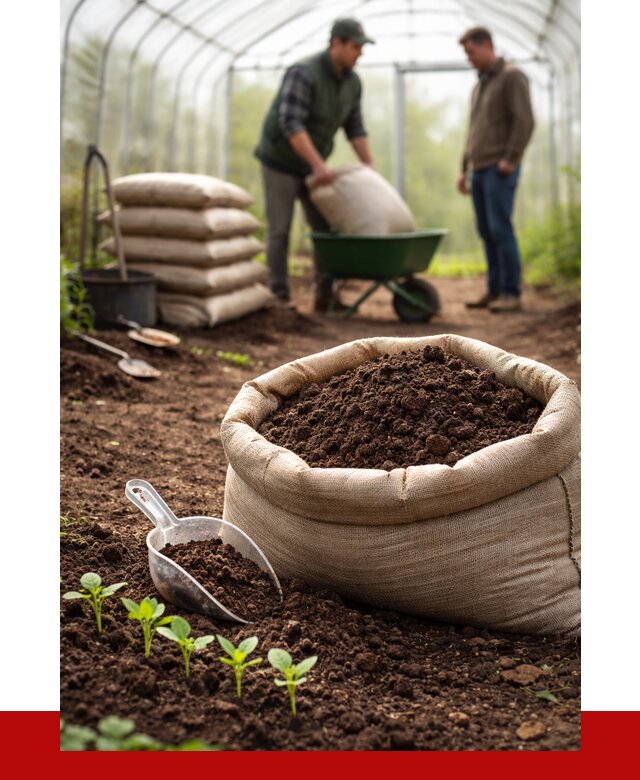 Грунт для теплицы в Киселёвске с доставкой от 1542 р. | ПРОНЕРУДКис