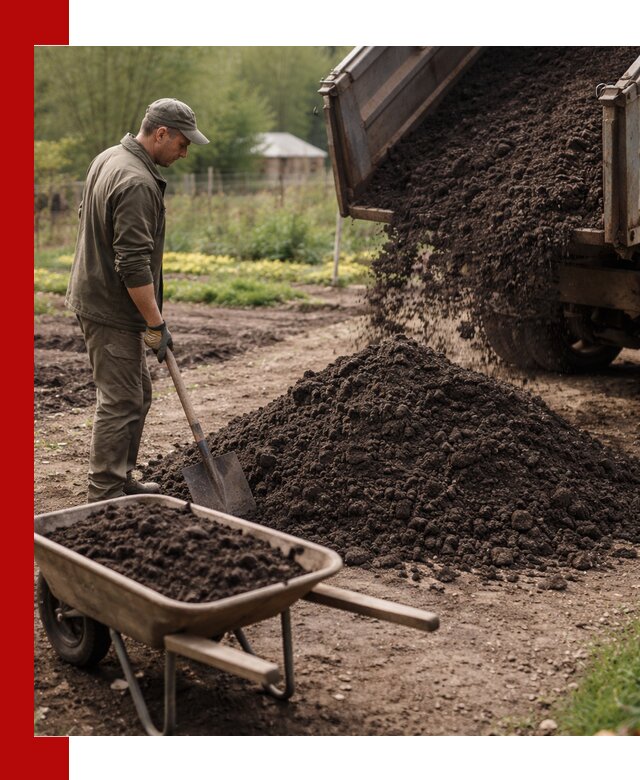 Доставка качественной земли для огорода в Киселёвске