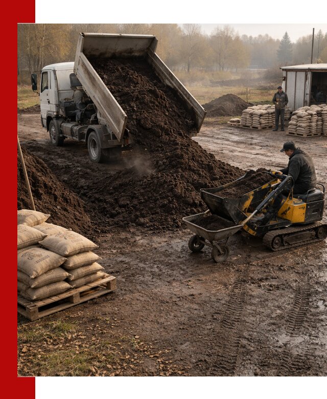 Кислый торф в доставке по выгодным ценам в Киселёвске