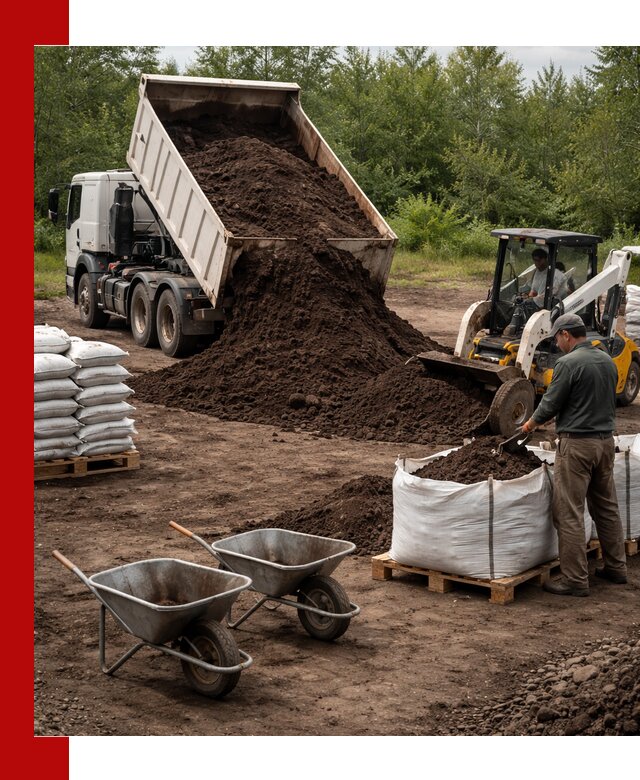 Доставка и продажа торфогрунта в Киселёвске оптом и в розницу