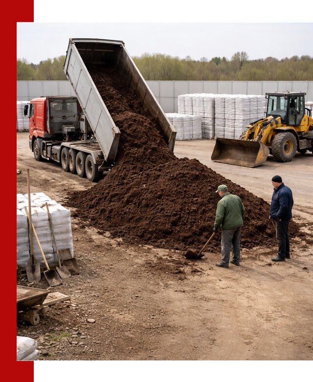 Доставка торфяных смесей оптом и в розницу в Киселёвске