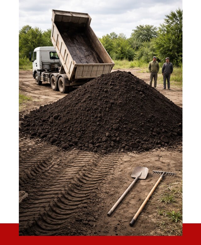 Купить чернозем навалом в Киселёвске от 1234 р. за куб | ПРОНЕРУДКис